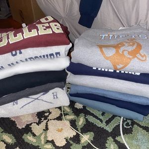 hoodies and crew neck bundle